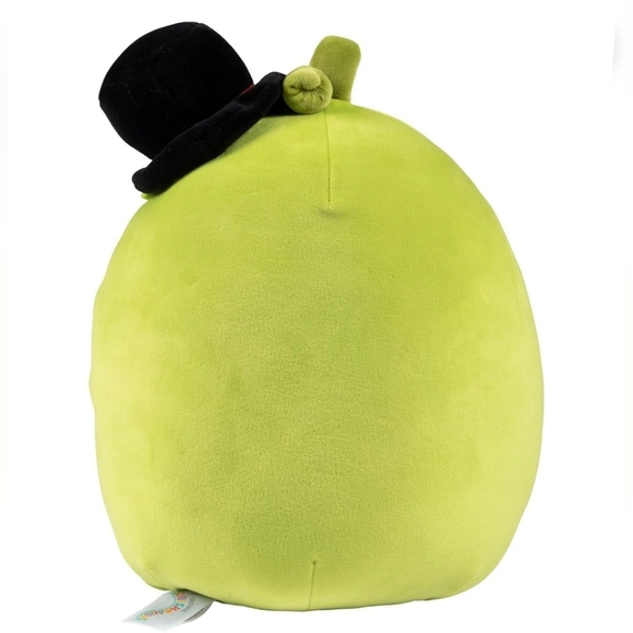 Squishmallows Official 14 inch Charles the Pickle With Mustache & Red Monocle - Picture 5 of 8